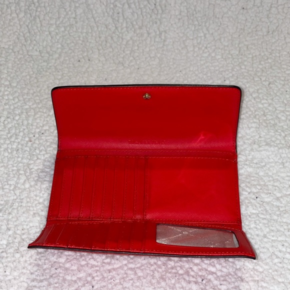 Cherry Red Michael Kors mini bag & matching wallet - Picture 4 of 6